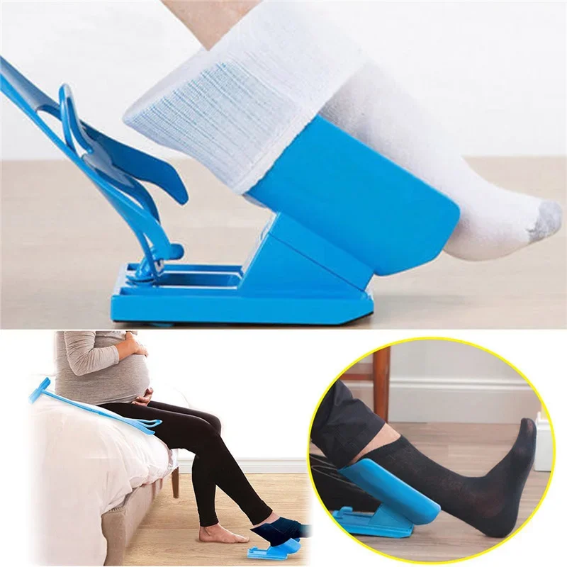 Effortless Sock Assistance Device  Easy Wear Aid, Footwear Supportive Tool for Pregnancy, Mobility, Simple Dressing Helper