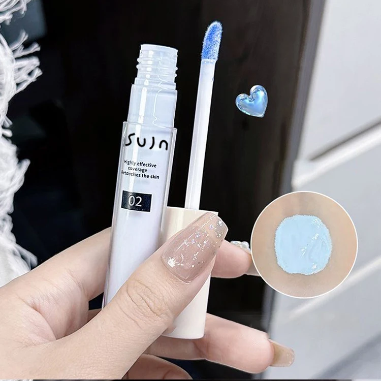 Flüssiger Aufhellender Hochglanz-Concealer-Stift Langanhaltend Feuchtigkeitsspendend Gesichtskonturierung Volle Abdeckung Fleckenkorrektur Hautton-Make-up – Detail 13