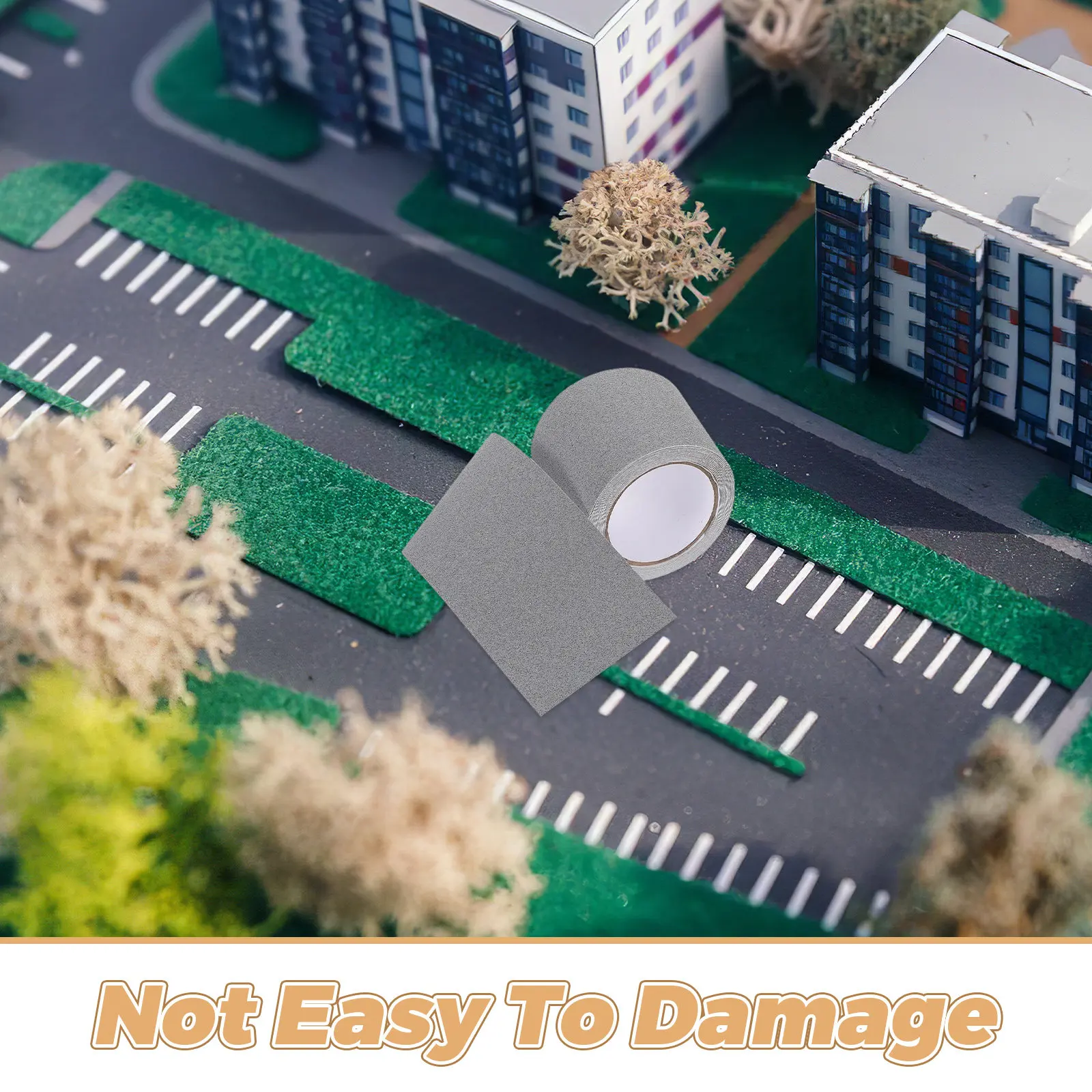 1 Simulation Road Tape High-Detail DIY Road Sign Educational Traffic Learning Prop Perfect for Sand Table Miniature