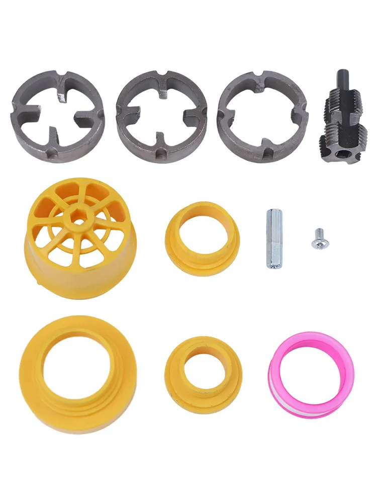 Electric Drill Compatible Water Pipe Threader for 4 Point and 6 Point PVC Pipes Enhance Your Plumbing Efficiency