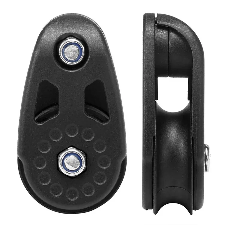 ลูกรอกเรือคายัค2ชิ้นทำจากไนลอนแข็งแรงทนทานป้องกัน UV สำหรับเรือยอชท์เรือแคนู