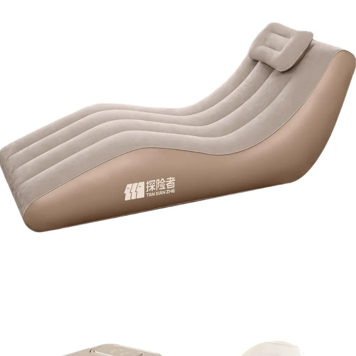 Portable Self Inflating Air Mattress, Inflatable Lounger Sleeping Pad for Camping