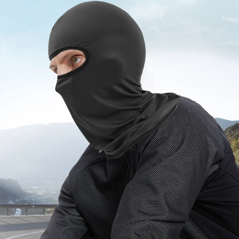 Breathable Headgear  Windproof Sunscreen Full Face Mask Cycling Sports Face Cover Motorcycle Balaclava Neck Scraf Warmth Hat