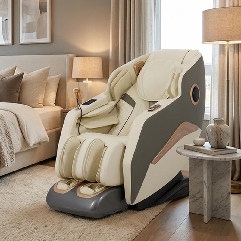 OYEAL Luxury Custom Logo PU Leather Zero Gravity Massage Chair With Musical Function Modern Style Body Relaxation Health Care