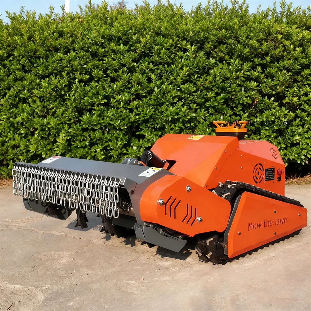 

New Versatile Capable of Providing Customized Services All Terrain Agricultural Lawn Mower Tracked Remote Control Lawn Mower