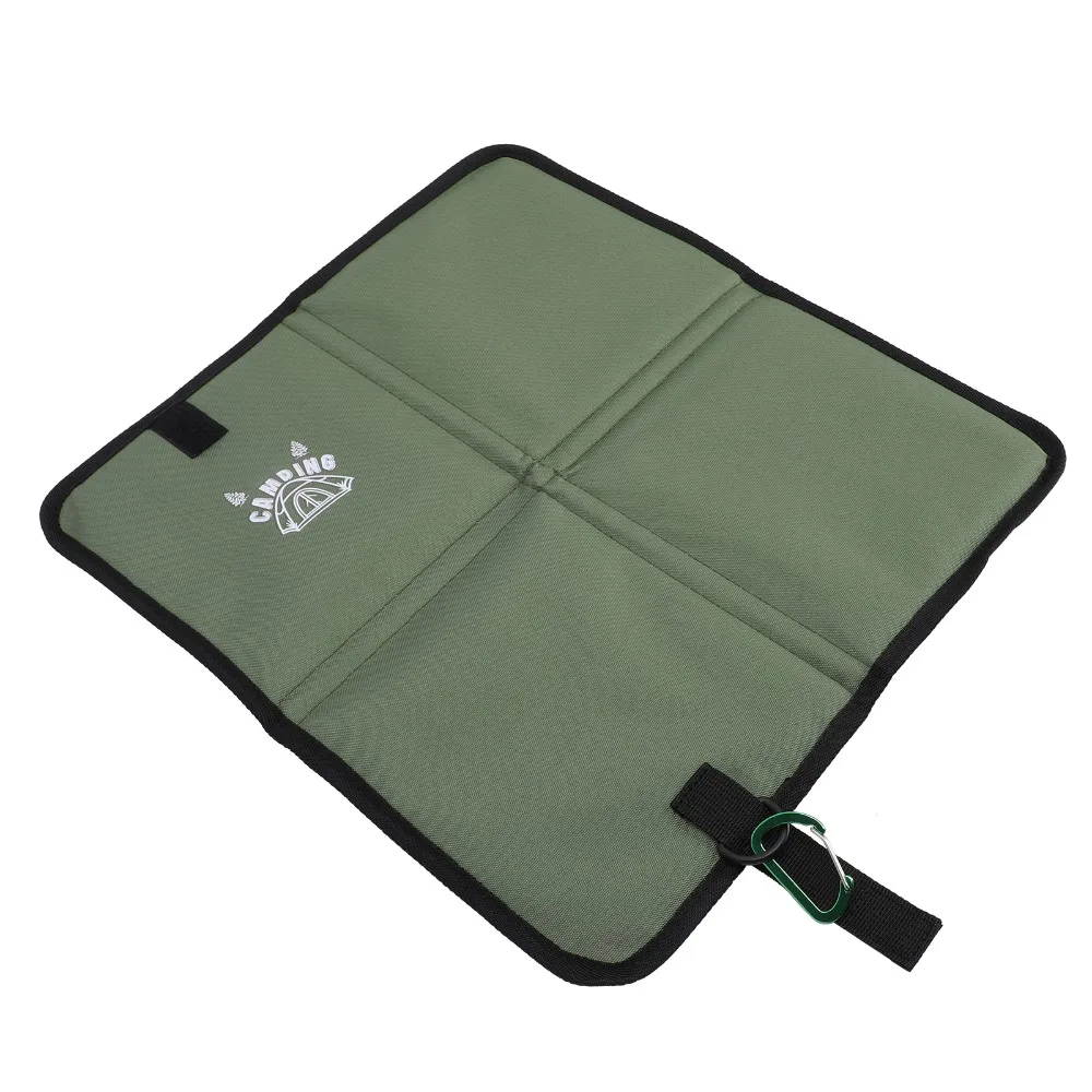 2 Pcs Oxford Fabric Foldable Sitting Pad With D-loop Lightweight Outdoor Camping Cushion Compact Portable Folding Pad For Hiking