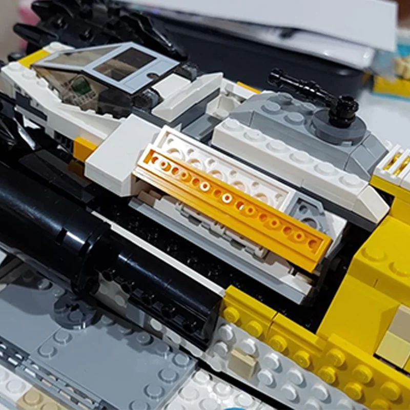 3934 elementy MOC Rebelianci Duszy Model Gwiezdnej Bitwy z Wewnętrznymi Przestrzeniami Klocki Konstrukcyjne Prezent Świąteczny DIY Kreatywna Zabawka Edukacyjna Klocki Urodzinowe