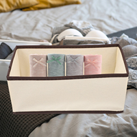 Clothes Storage Boxes ganizer Containers Bra Baskets Foldable Lids Household Panties Baby Wardrobe Clothing Box