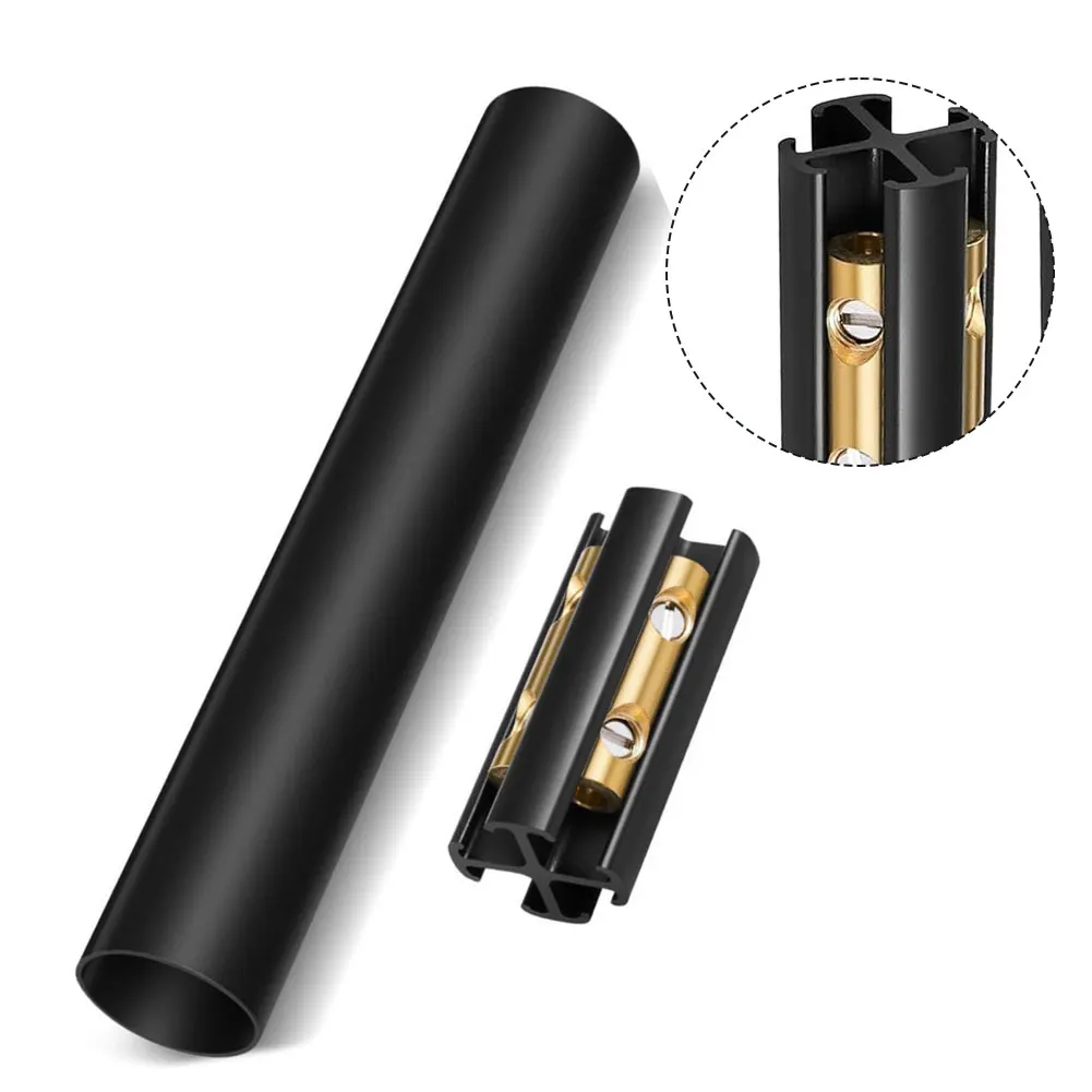 Underground UF Cable Splicing Kit with Brass Screw Connectors and 8 Inch Heavy Wall Heat Shrink Tubing for Outdoor Wiring