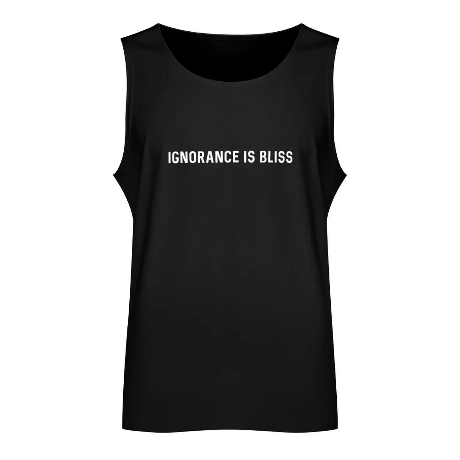 Ignorance is bliss - Skepta Tank Top man vest vests for men Top Body man