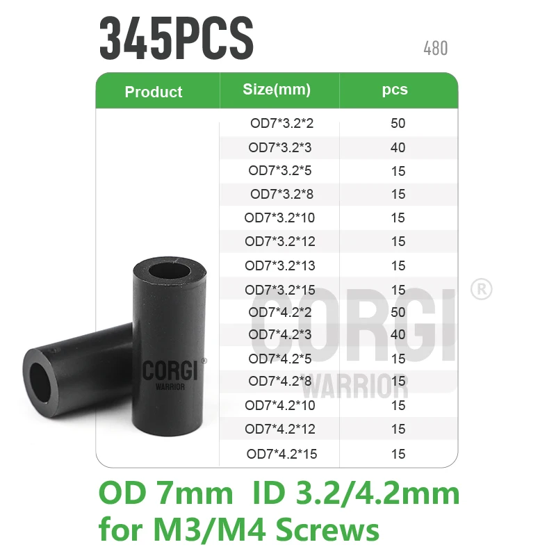 Spacer  Standoffs  K