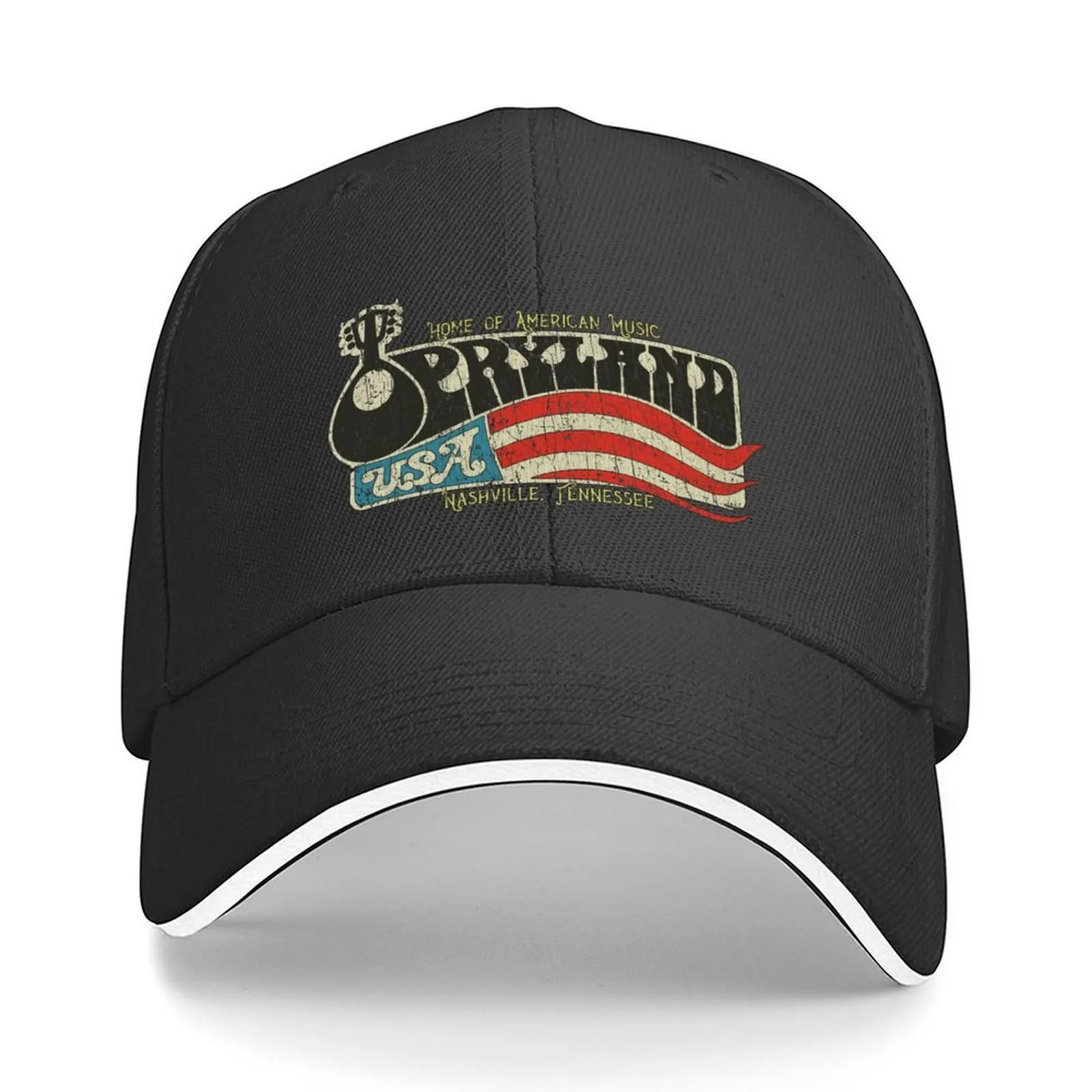 

Opryland USA 1972 Baseball Cap Thermal Visor fun hats New Hat Hat Man Luxury Women's 2025 Men's