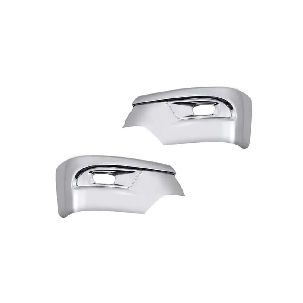 FDONG 1 Set 2 Pcs Chrome Bumper Corner Narrow Body for NEW EU FUSO CANTER 2022