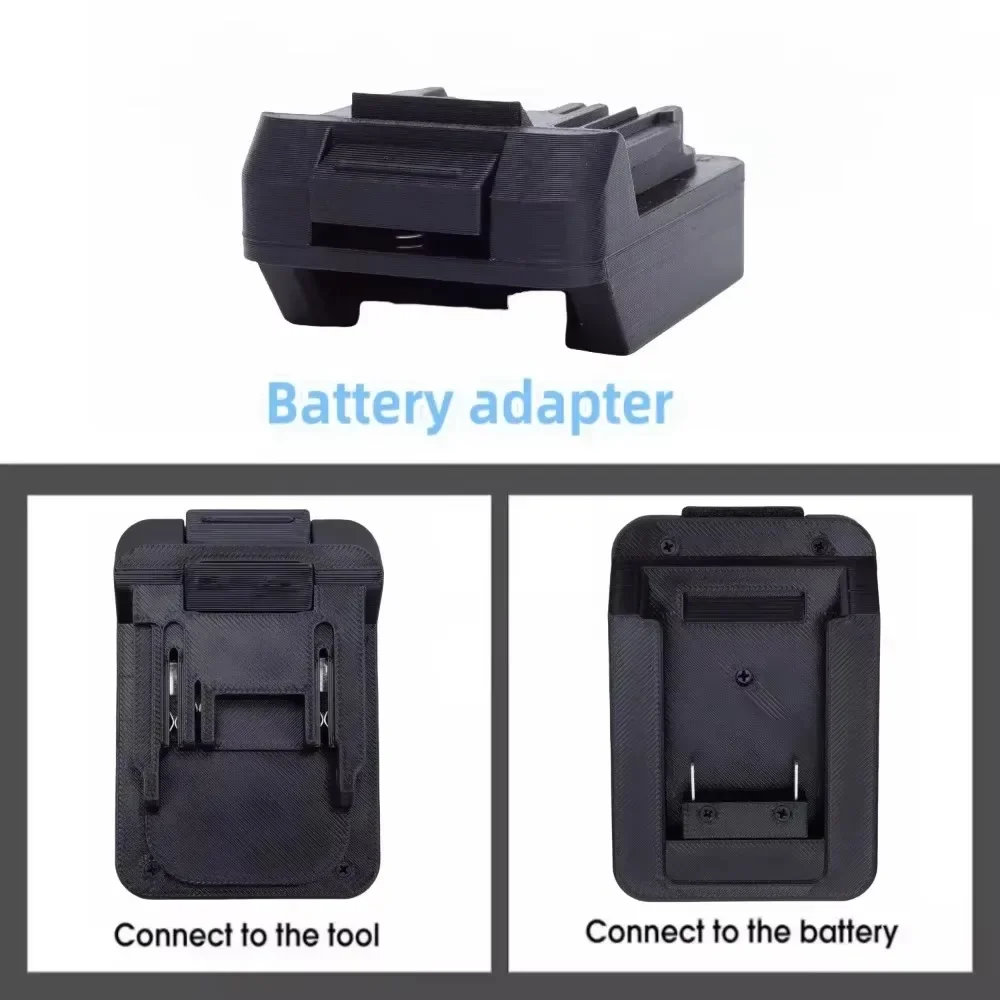 1 x Akku-Adapter/Konverter für ERbauer EXT 18 V Li-Ionen-Akku auf Makita Router 18 V BL Akku-Elektrowerkzeuge (nur Adapter)