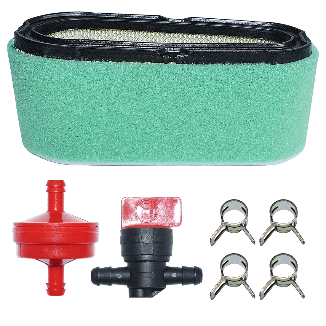 Kit de filtro de aire de combustible para recortadora, combinación de prefiltro de aire a 496894S, 493909S, 272403S, 5053B, 5053D, 5053k