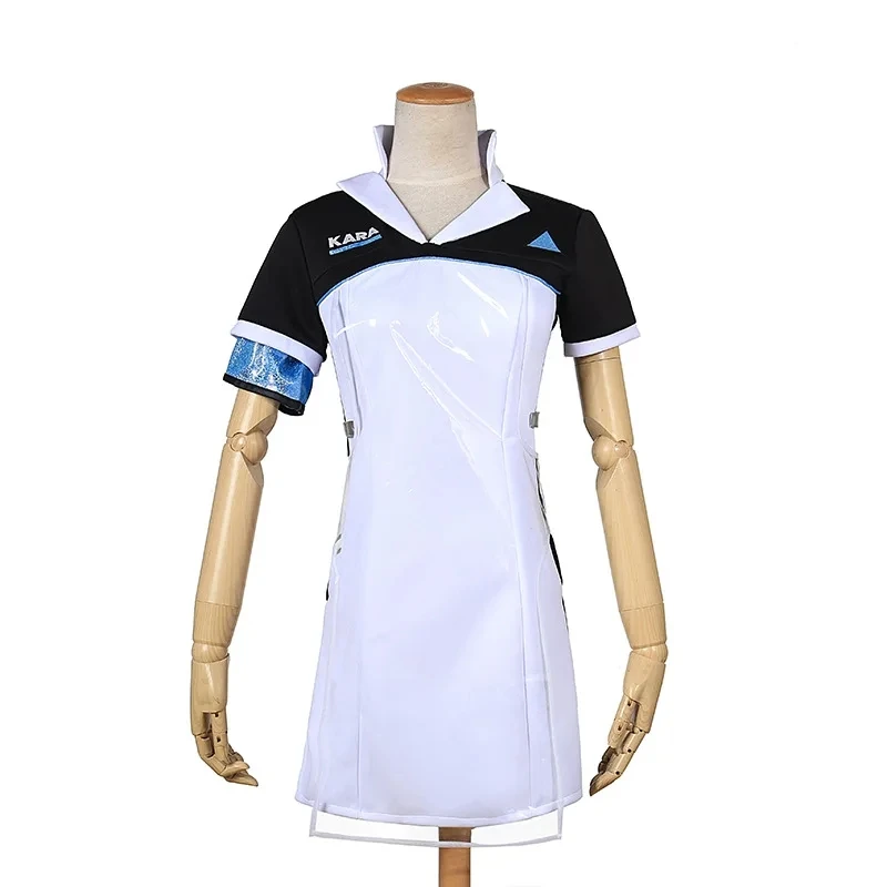 New Game Detroit: Become Human Connor KARA Cosplay Costume Code AX400 Agent Outfit Girls Unifrom Cosplay Costume for Halloween