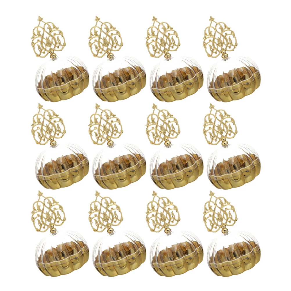 

24pcs Transparent Dome Candy Box Wedding Birthday Party Favor Boxes Small Plastic Storage Container for Candies Chocolates