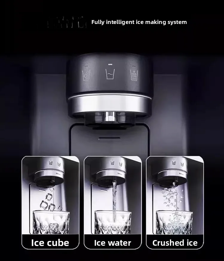 Dual Ice Making System 635L Counter Door Automatic Spherical Household Ice Making Refrigerator