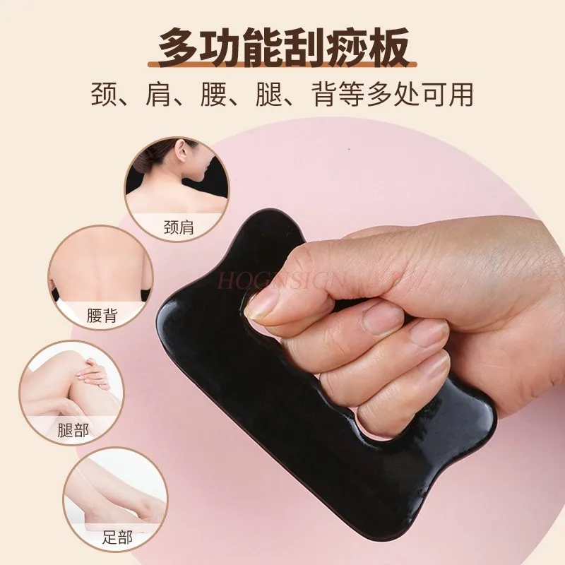 

Gua Sha Massage Tool,Bian Stone Scraper Gua Sha Board for Soft Tissue Scraping, Body Meridian Acupuncture Scraping Massage