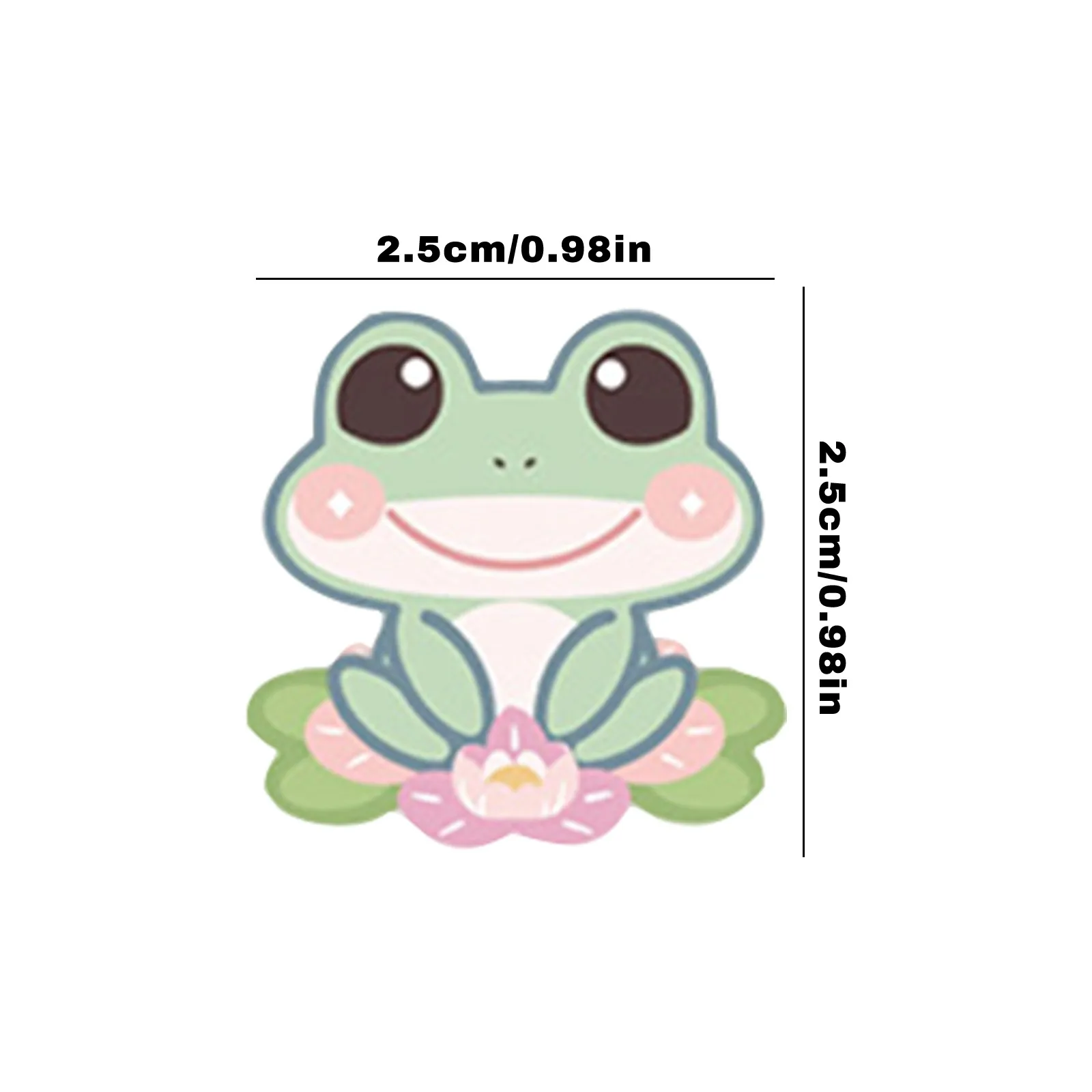 500Pcs Cute Animal Sticker Roll Cartoon Frog Decoration Stickers For Bottles, Luggage, Scrapbooking, Gift Wrapping Decoration