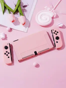 Etui ochronne kompatybilne z konsolą Switch NS/Nintendo Switch OLED i Joy-Conami, Switch można umieścić w stacji dokującej za pomocą obudowy 6 best sales etui na airpody bt21 - №5