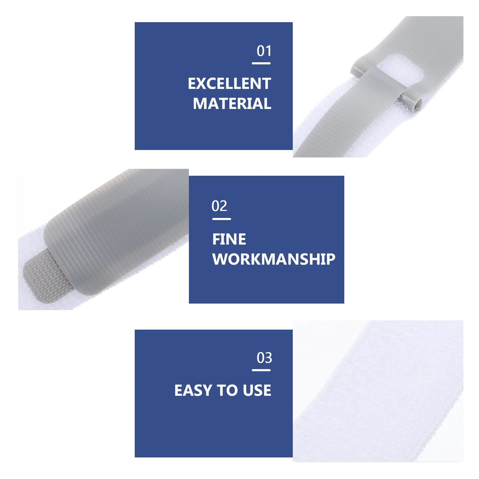 

2pcs Urine Bag Fixing Strap Catheter Support Belt Universal Use Lightweight Durable Wearable Medical Device For Daily Mobility