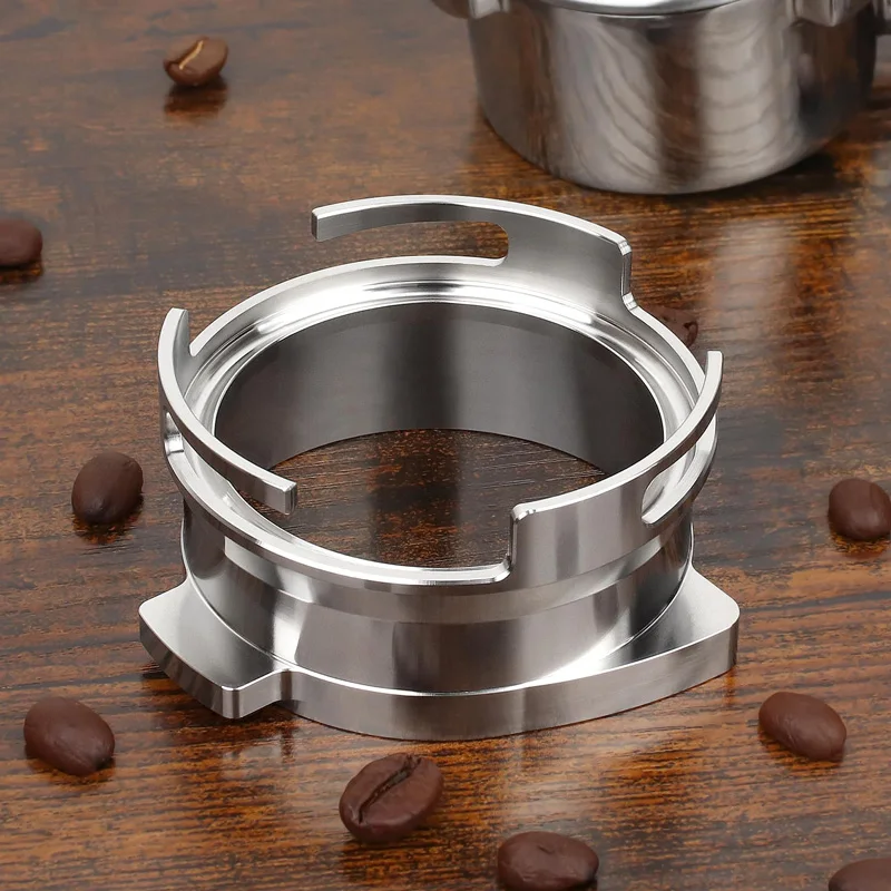 54mm Coffee Dosing Funnel Stainless Steel Dosing Ring for Breville 870 878 880 Espresso Machine Accessories Barista Tools images - 6