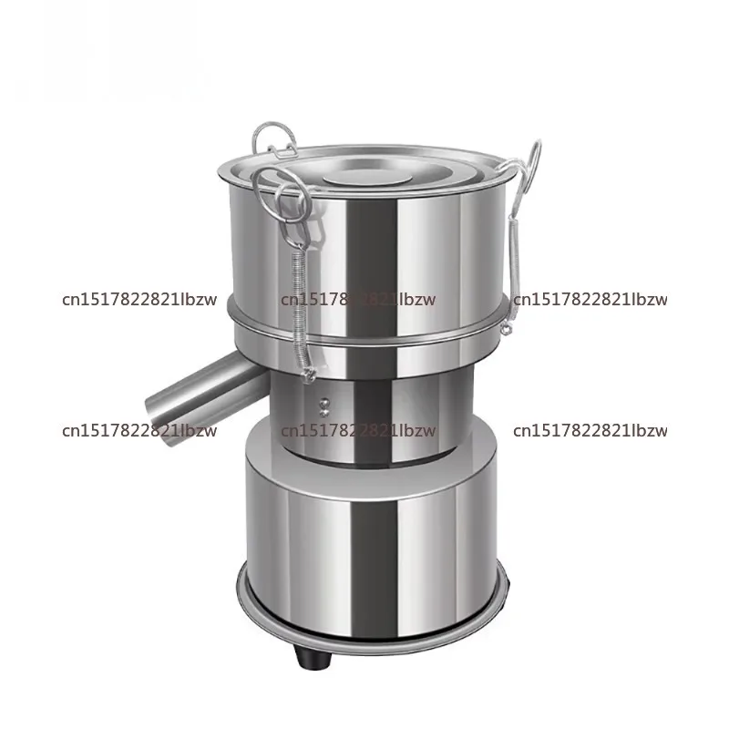 220V Mini Electric Vibrating Screen Powder Vibrating Sieving Machine Lab Sieve Shaker with 20CM Diameter Stainless Steel Sieve