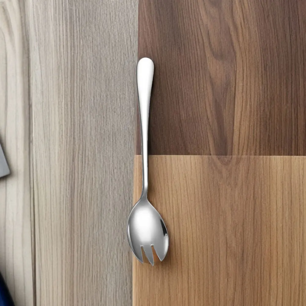 

4pcs Salad Utensils Set Stainless Steel Serving Tools For Fruit Dessert Appetizer Home Restaurant Party Buffet Silver