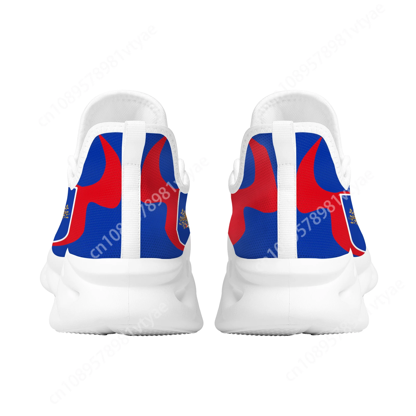 Zapatillas de deporte de malla cómodas con estampado de bandera de Australia, zapatos planos con plataforma transpirable, diseño de emblema nacional Emu, canguro hecho a medida