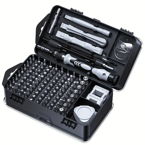 115-in-1 Small Screwdriver Set, Professional Repair Tool Kit for Phone, Computer, Watch, Console, Eyeglass and Electronic