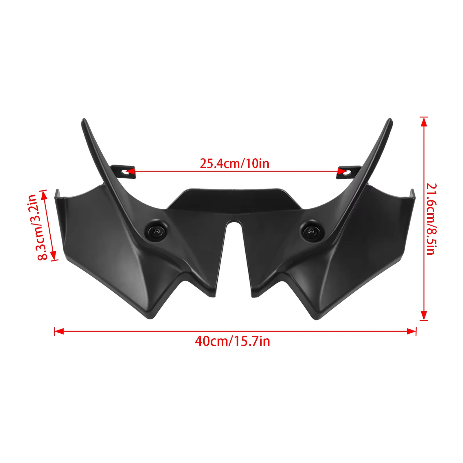 For Kawasaki Z650 Z 650 z650 2020-2023 2024 Motorcycle Front Spoiler Wing Deflector Frontal Downforce Winglet Fairing Spoilers