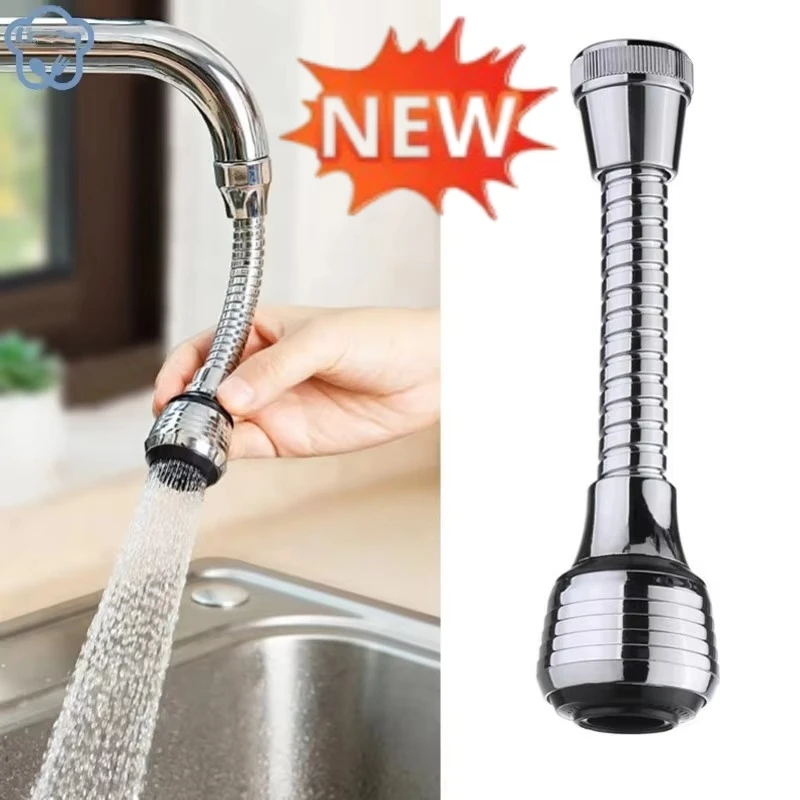 Kitchen Gadgets 2 Modes 360 Rotatable Bubbler High Pressure Faucet Extender Water Saving Bathroom Kitchen Accessories Supplies