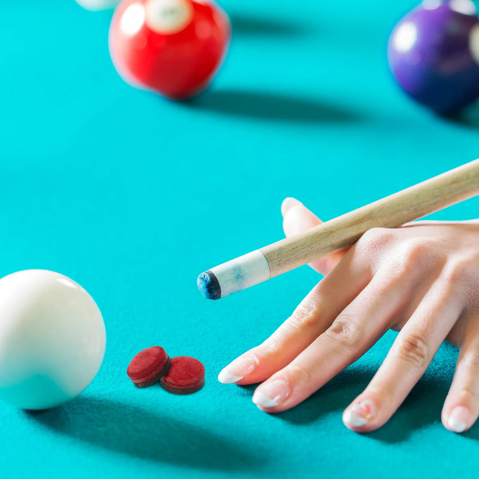 5Pcs Billiard Pool …