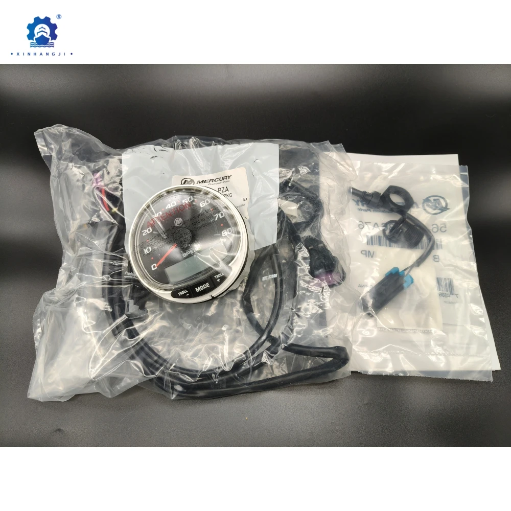 مقياس السرعة 80MPH Mand مع حزام 79-8M0137551 لـ Mercury OEM SmartCraft SC1000 8M6005761 ملحقات القوارب #1