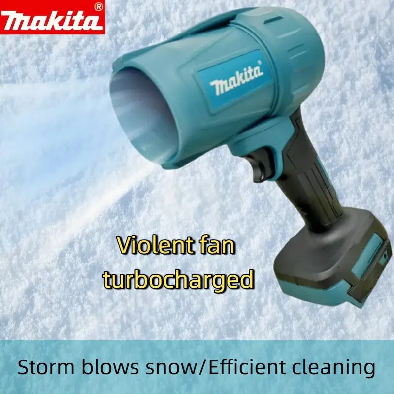 

Makita 30000RPM Violent Blower Turbo Jet Fan 18V Electric Air Duster Wind Speed Turbo Rechargeable Car Cleanin Tool（tool only）