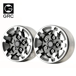 GRC 1.9 inch aluminum alloy rim for 1 / 10 RC crawler  trx-4 defender rc4wd D110 D90 scx10 at4 VS4 upgraded parts