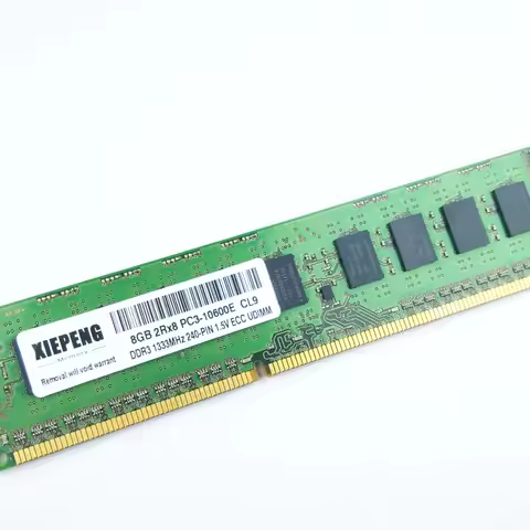 for DELL PowerEdge T20 T110II R210II R310 T310 T320 RAM 8GB PC3L 12800 DDR3-1600 Unbuffered ECC 4GB 2Rx8 PC3-10600E Memory