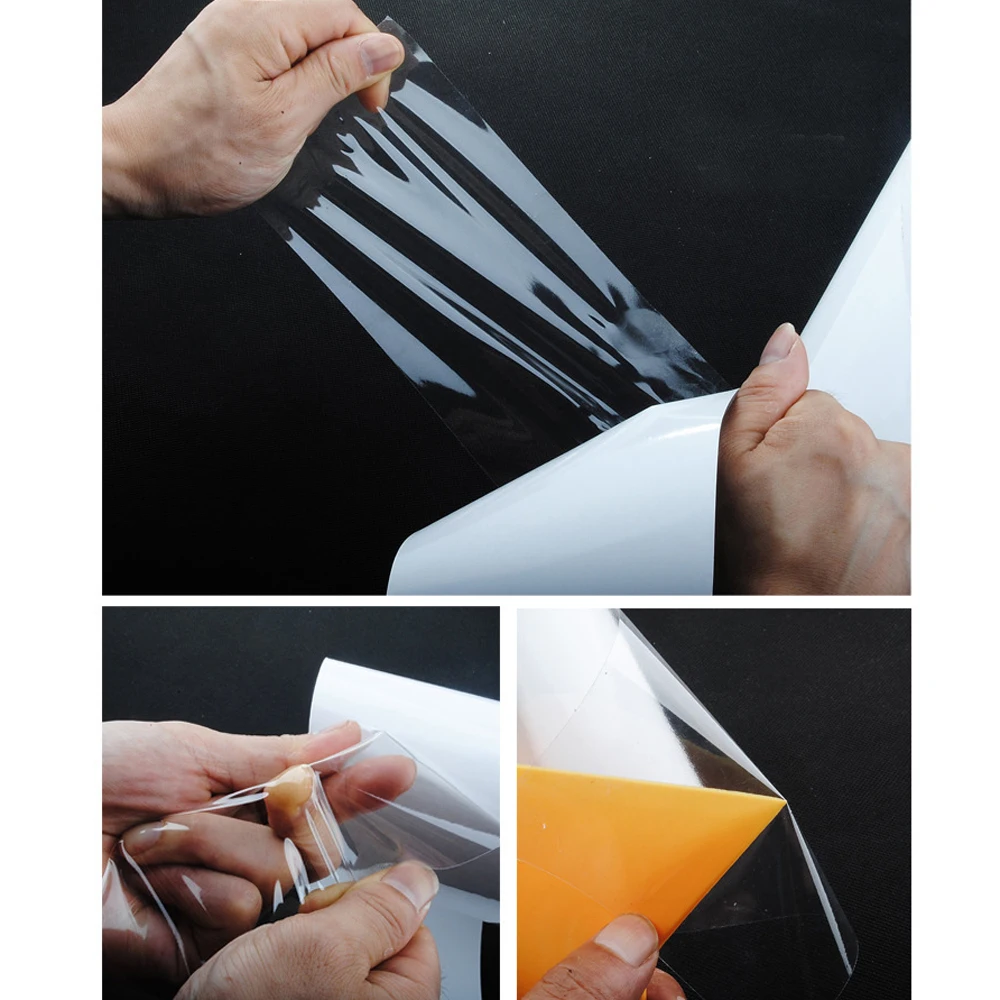 Car Polyurethane Clear Anti-Scratch Door Sill Edge Paint Protection Film Vinyl Sheet Anti Scratch Transparence Film 15cm*300cm