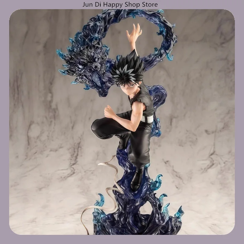   24 cm YuYu Hakusho Hiei figura oscura Anime estatua coleccionable con mal de ojo decoración de escritorio regalo 