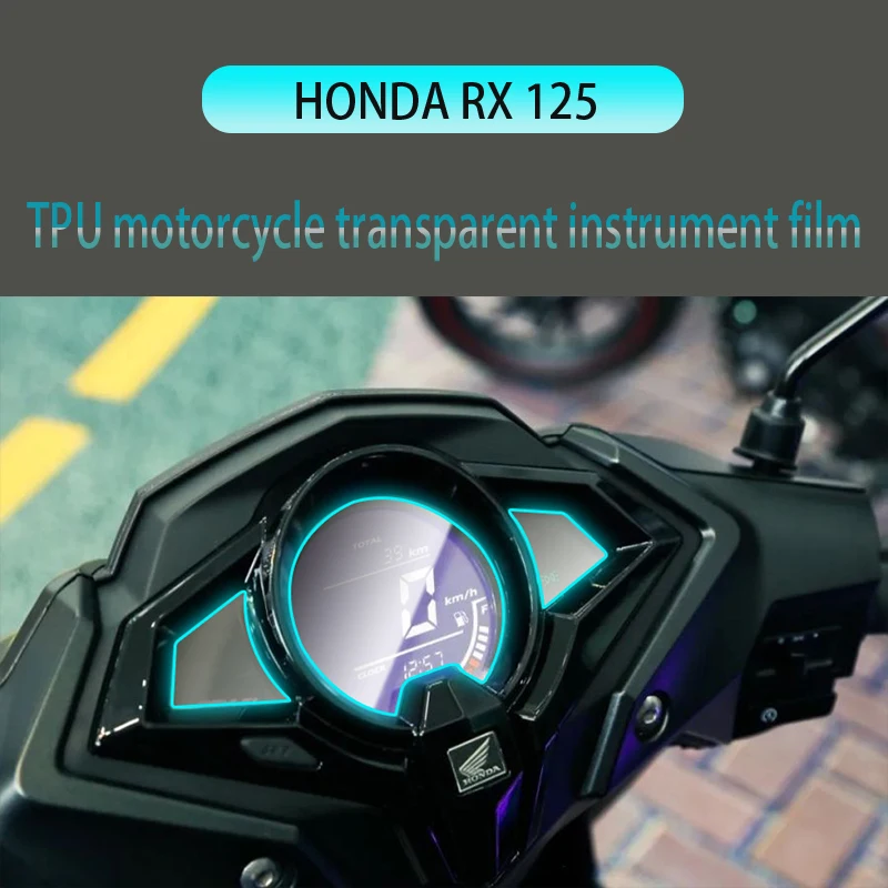 Applicable to HONDA split RX125 Motorcycle Transparent TPU Hydraulic Coagulation Instrument Membrane 2017-2021