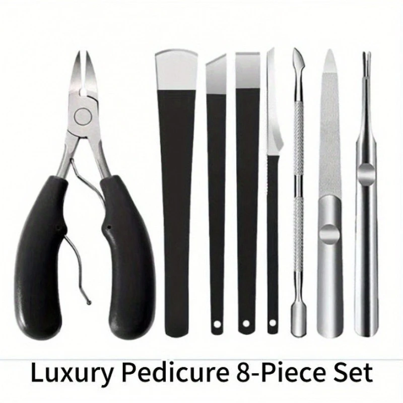 

4/8pcs Stainless Steel Eagle Beak Nail Clippers - Gentle Exfoliating Nail Scissors,Removal Tool for Ingrown Nails, Toenail Care