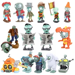 New Role PLANTS VS ZOMBIES 2 PVZ Action Figure Gargantuar Dr. Zombie Crazy Dave Zombies VS Plants Figurines For Kid Boy Toy Gift
