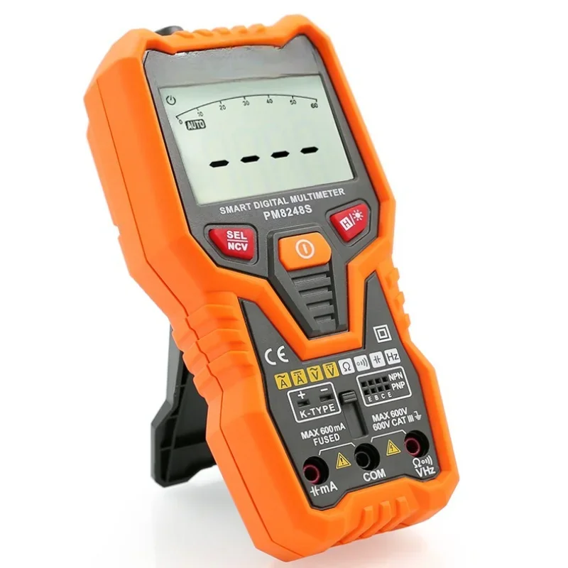 

PM8248S Automatic Digital Multimeter Universal Meter No Shift Intelligent Anti-Burn High Precision Home
