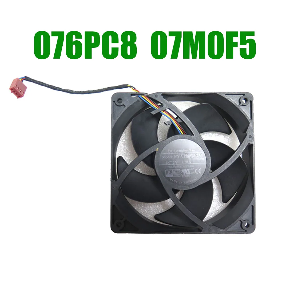 

Front Case Fan For DELL For XPS 8910 8920 Desktop 076PC8 76PC8 07M0F5 7M0F5-A00 AFB1212EJ-01 7M0F-A00 DC12V 1.5A 4PIN