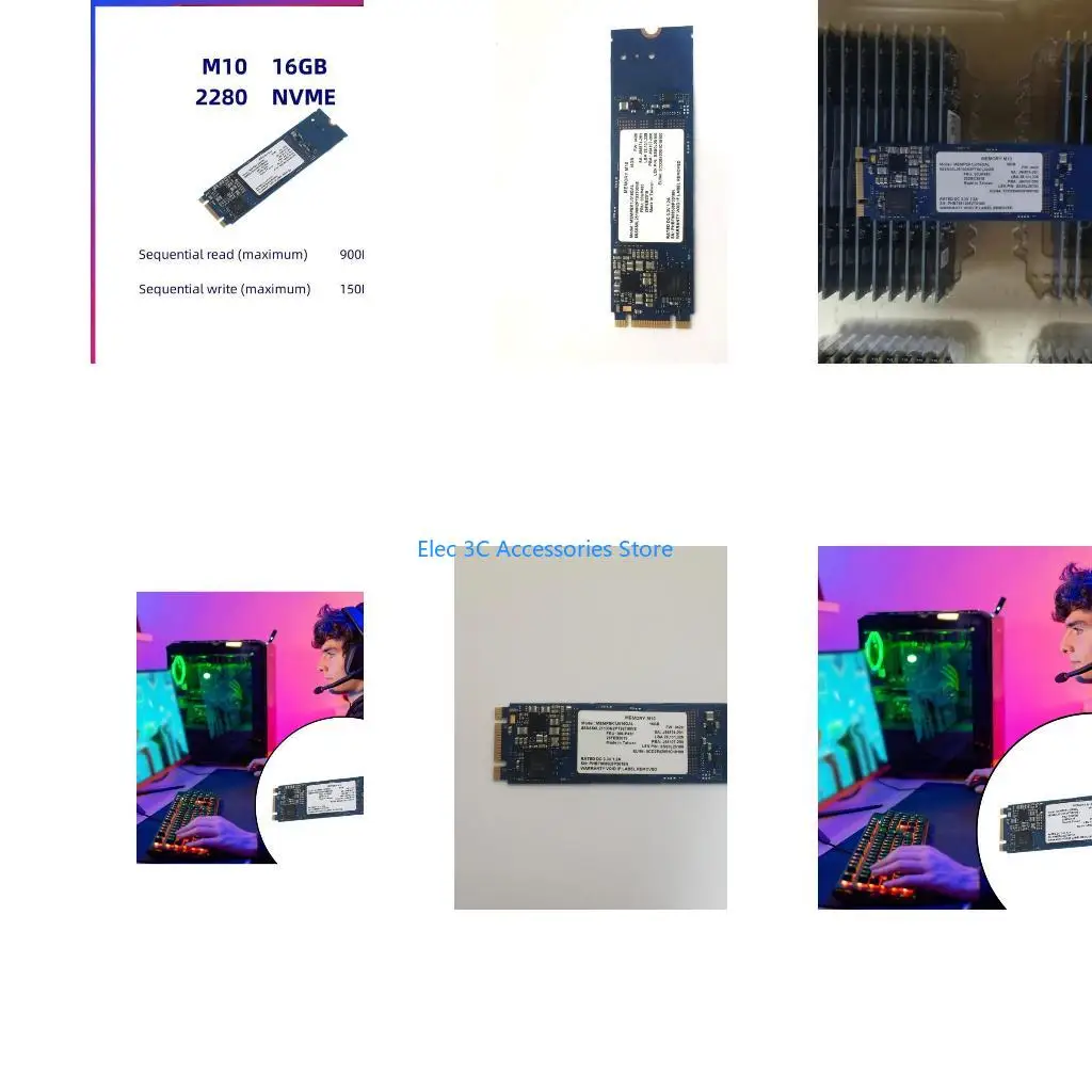 Y51A 16G Internal M.2 NVME SSD Desktop Drive for Laptop Internal Hard Drive Notebook Desktop Accelerated Intelligent