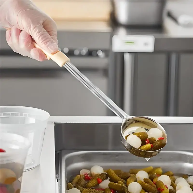 KYCOR-12-Piece Perforated And Solid Portion Spoons Stainless Stee Safe Kitchen Multipurpose Portion And Serving Spoons