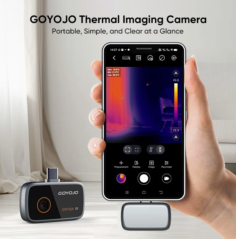 サーマルカメラ GOYOJO Thermal Imager GW192A S9ff718ff55824ee7a89f51c06839f