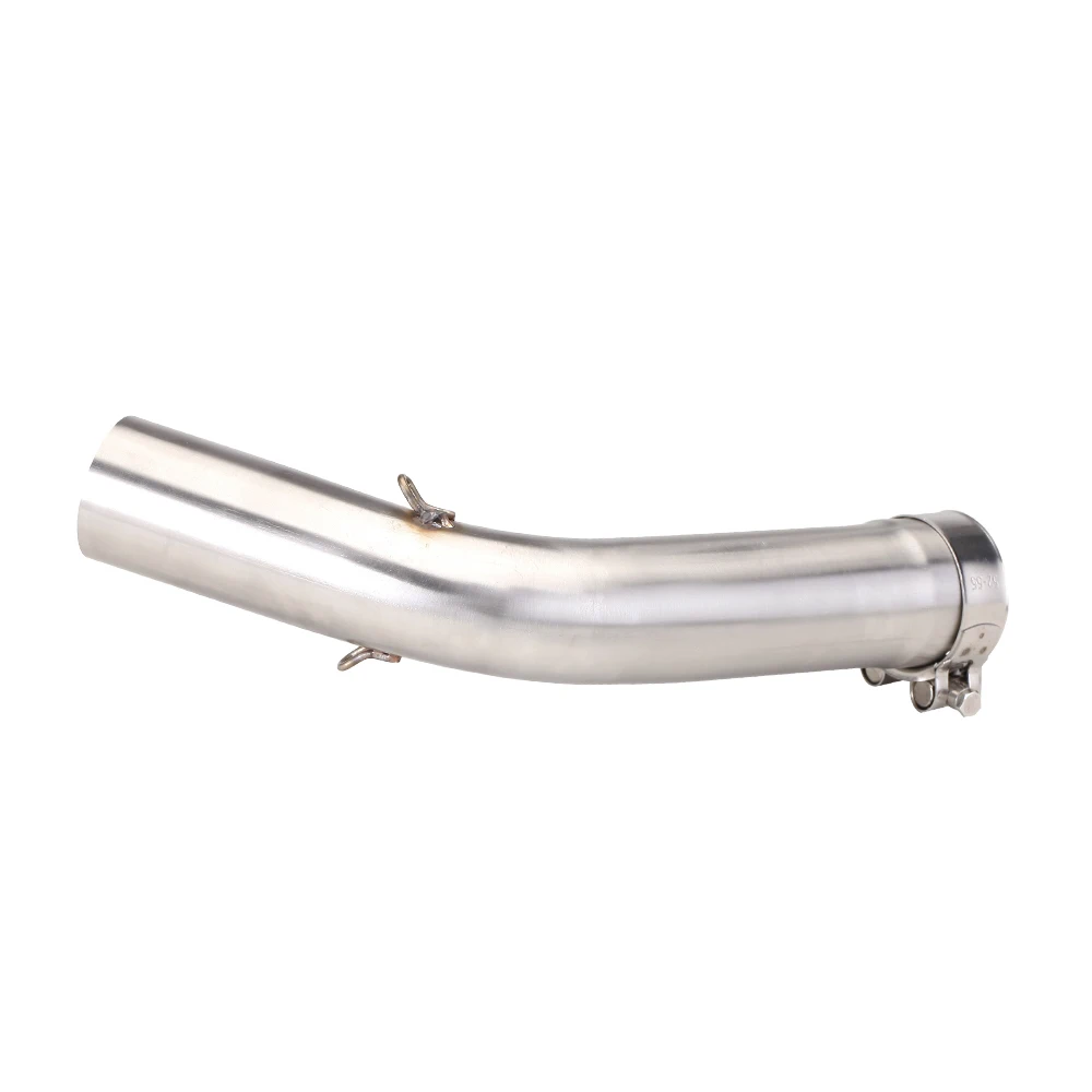 Motorcycle exhaust modify Slip on tube Stainless middle link pipe 51mm escape For Kawasaki VERSYS1000 Versys 1000 2019-2024