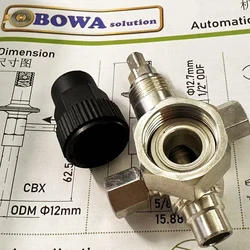 1“-14UNF Rotalock X ODF connection sets are widely used throughout the refrigeration, heat pump and air conditioner